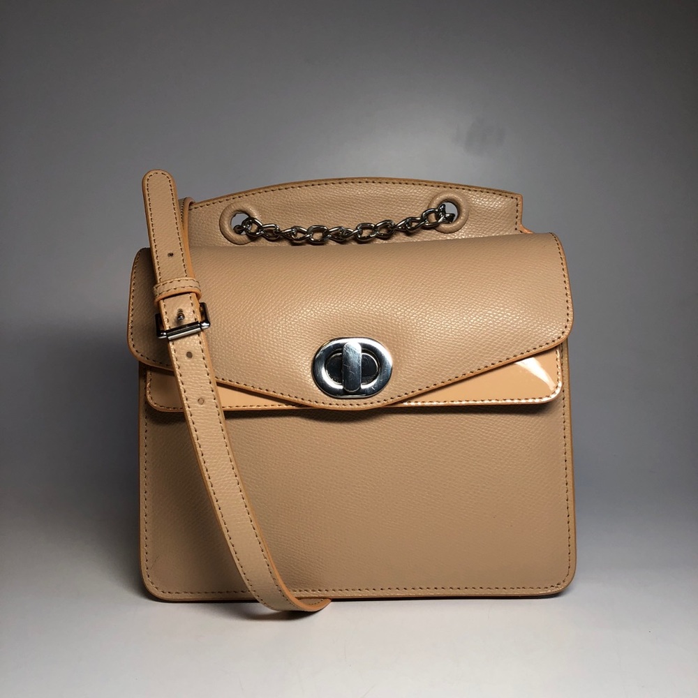 New Crossbody Bag LuLio Saffiano Leather Handmade